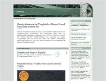 Tablet Screenshot of grafik-blog.de